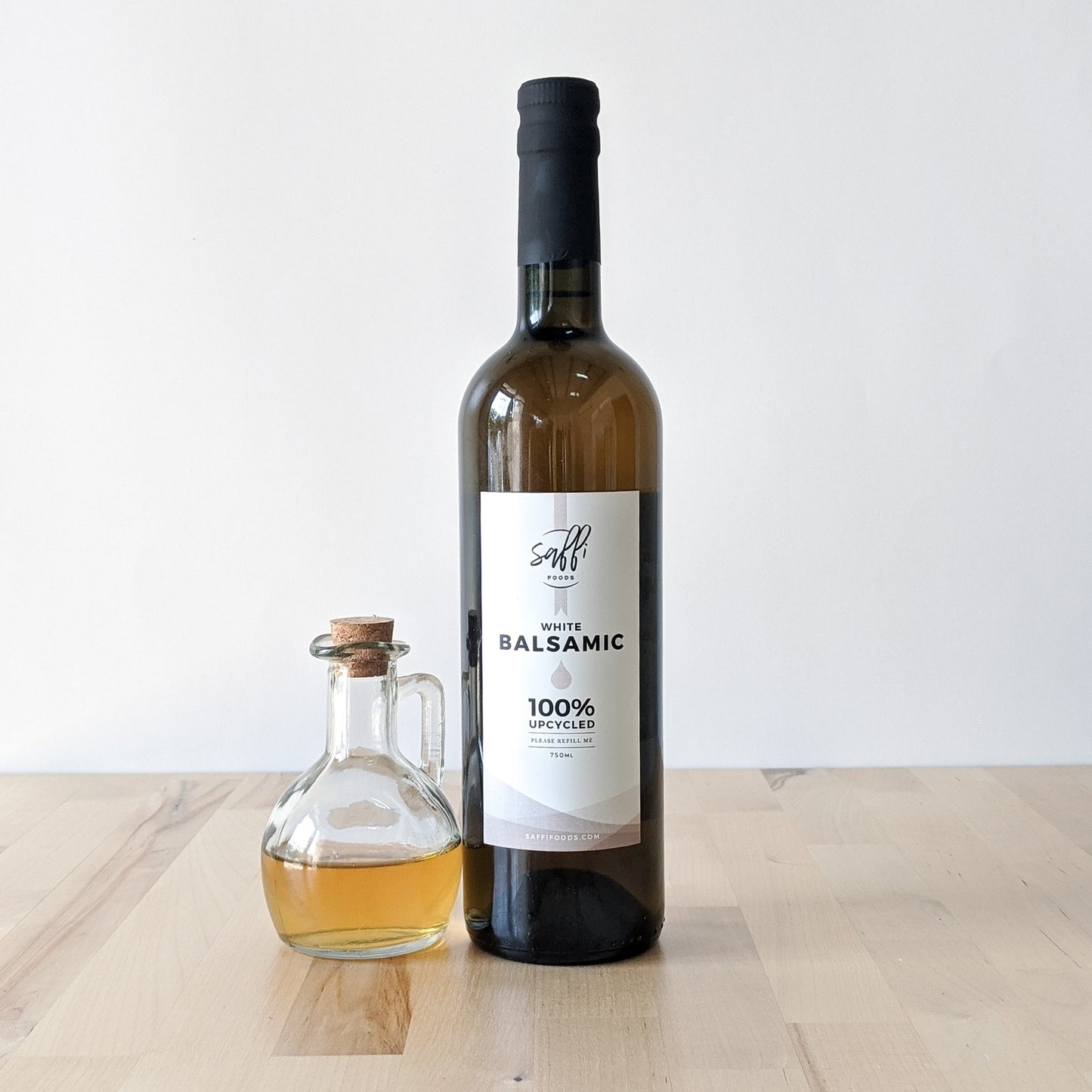 ZERO WASTE 750ml White Balsamic Vinegar (Case of 3)